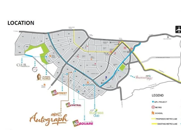 Aipl Autograph location map