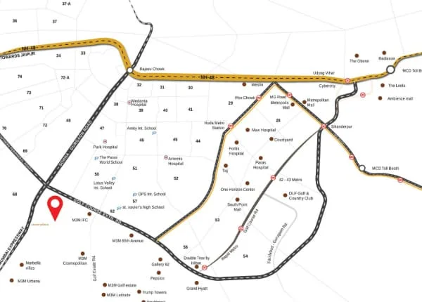 Smartworld Edition location map
